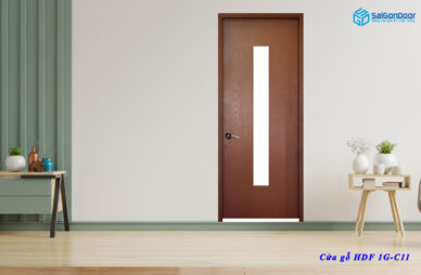 Cửa gỗ công nghiệp cao cấp HDF 1G-C11 tại SaiGonDoor ưu điểm vượt trội