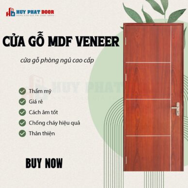 KHÁM PHÁ NGAY BÁO GIÁ CỬA GỖ CÔNG NGHIỆP MDF HUYPHATDOOR MỚI NHẤT 2025