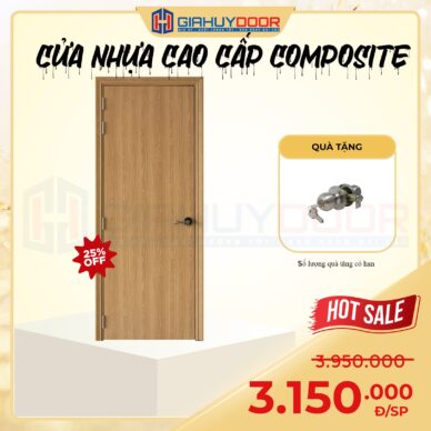 CỬA NHỰA COMPOSITE GIAHUYDOOR – ĐẲNG CẤP CHẤT LƯỢNG VƯỢT THỜI GIAN