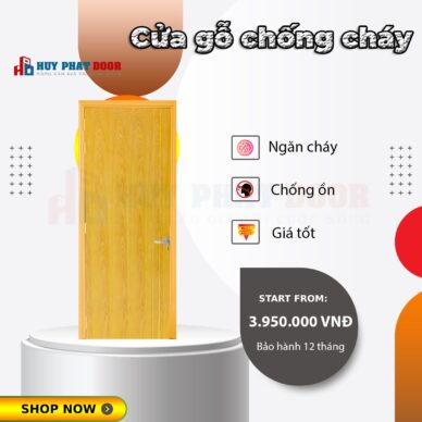 BẢO VỆ NGÔI NHÀ BẠN VỚI CỬA GỖ CHỐNG CHÁY TỪ HUYPHATDOOR
